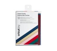 Lot de 12 inserts de cartes Cricut Joy™ - Romantic Sampler - 10,1 x 13,3 cm