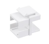 Lot de 12 inserts de prise Keystone à fibre optique pour LC Duplex et SC | Coupleur non inclus, moulé par injection, plaque murale et panneau de brassage, compatible LC Duplex et SC Simplex