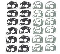 Lot de 12 joints de carburateur, kit de joints de diaphragme de carburateur, accessoires de moteur de tondeuse à gazon, compatibles avec Briggs Stratton 795083 281028 495770