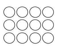 Lot de 12 joints de cuve flottante pour moteurs BS avec carburateurs Walbro LMT remplace B&S 281165S