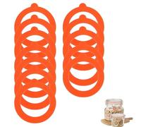 Lot de 12 joints de rechange en silicone pour bocaux Kilner - Robustes, souples et élastiques - Pour conserver la fraîcheur des aliments