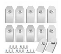 Lot de 12 Lame Robot Tondeuse, vis incluses - Lame de Rechange pour Tondeuse Longue durée Compatible, pour Tondeuses à Gazon Robot Compatible, avec Husqvarna Automower, Gardena, Yard Force