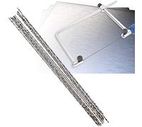 Lot de 12 lames de scie à chantourner avec dents en spirale pour bois, métal, plastique, sciage, sculpture, convient à la plupart des marques de scie Bosch, Dewalt, Makita, etc.