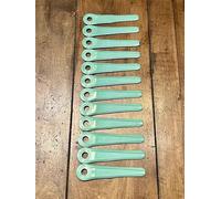 Lot de 12 lames PolyCut 6-2 18-2 130 mm 4002-007-1020, remplacement pour Stihl OEM