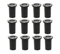 Lot De 12 Lampes Encastrables, Forme Ronde