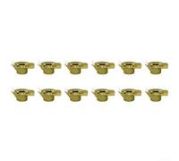Lot de 12 lampes LED activées par l'eau pour transformer n'importe quel espace en un havre de détente (interrupteur doré)