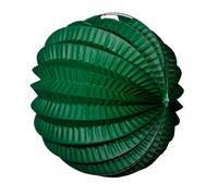 Lot de 12 lampions en papier pour la foire Vert foncé 22 cm de diamètre Nexum Market