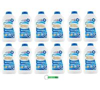 Lot de 12 lessives Spuma Di Sciampagna Parfum Marseille - Lessive liquide classique avec formule concentrée idéale pour tous les tissus 16 lavages 800 ml + porte-clés Beni Culinari gratuit