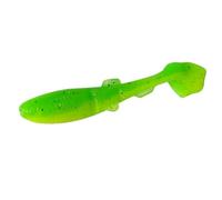 Lot de 12 leurres flottants - Leurres à Queue en T de 4 cm et 5 cm avec Embout retroussé Micro Root Fishing Finesse Baits(Groen,4cm 12pcs)