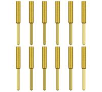 Lot de 12 limes aiguiser pour tron onneuse diamant e, tige de 18, 316 pouces, pierres aiguiser de rechange, plaqu es titane