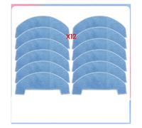 Lot De 12 Lingettes Nettoyantes L73A, Compatibles Avec Les Aspirateurs Dreame, MOVA, E20, E20 Plus, E10 Et Trouver, E10