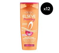 Lot De 12 - L'oréal Paris Elseve Dream Long Shampooing Reconstructeur 300ml