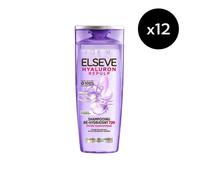 Lot de 12 - L'Oréal Paris Elseve Hyaluron Repulp Shampooing Ré-Hydratant 72H 300ml