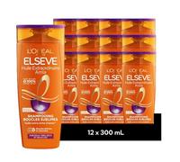 [LOT DE 12] L'Oréal Paris - Shampooing Amla pour Cheveux Bouclés et Très Secs - Boucles Nourries - Huile d'Amla - Elseve Huile Extraordinaire - 300 ml