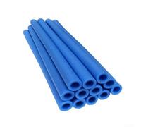 Lot de 12 manchons de protection en mousse offrant une protection résistante aux intempéries et un rembourrage de sécurité pour diverses applications de poteaux