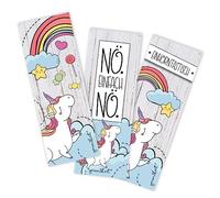 Lot de 12 marque-pages licorne I 3 motifs mignons I pour enfants filles I rentrée des classes cornet d'école I dv252