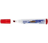 BIC 11377 Marqueur velleda 1701/1751 pointe Biseautée tracé 2-5 mm effaçables encre base alcool corps plastique Inodore