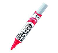 Pentel Maxiflo Green Label Marqueur pour Tableau Blanc à Pointe conique large Rouge