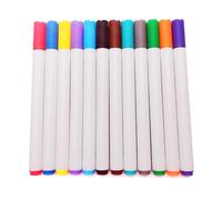 Lot de 12 marqueurs de peinture acrylique de couleurs assorties, fournitures d'artisanat et d'art pour peinture sur roche, stylos de peinture acrylique pour peinture sur roche