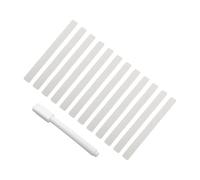 Lot de 12 marqueurs de plantes en acrylique personnalisables avec un stylo d'écriture pour identifier vos plantes préférées
