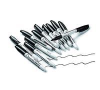 Lot de 12 marqueurs effaçables à sec pour tableau blanc, à faible odeur