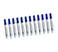 Lot de 12 marqueurs généraux imperméables pour équation résistante à l'huile - Ensemble d'outils d'écriture de substances multiples