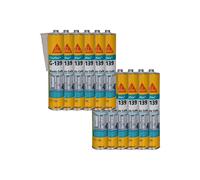 Lot de 12 mastic-colle à prise rapide SIKA Sikaflex G 139 - Blanc - 300ml