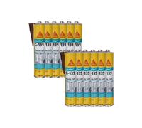 Lot de 12 mastic-colle à prise rapide SIKA Sikaflex G 139 - Marron - 300ml