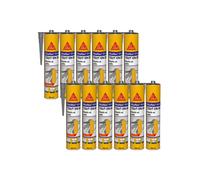 SIKA - Mastic-colle Tout en un multi-usages - Sikaflex 11 FC Purform, Gris - Mastic, joint et collage multi-usages, Intérieur et extérieur - Carton de 12 cartouches 300ml