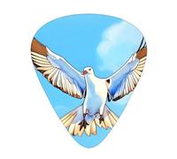 Lot de 12 médiators de guitare Seagulls in flight Impressions confortables et résistantes à l'usure pour guitare et ukulélé
