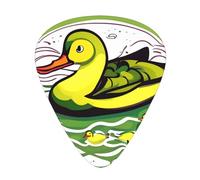 Lot de 12 médiators Duck Flock de tailles fines, moyennes et épaisses, adaptés pour guitare électrique et divers instruments