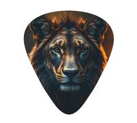 Lot de 12 médiators épais mixtes King of the Forest pour guitares acoustiques et électriques