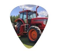 Lot de 12 médiators imprimés tracteur agricole - Médiators fins, moyens et épais, adaptés pour guitare, basse, guitare électrique et ukulélé