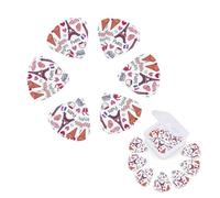 Lot de 12 médiators personnalisés avec boîte de rangement Motif Paris Butterfly Eiffe pour guitare acoustique basse (0,46 mm, 0,71 mm, 0,96 mm)