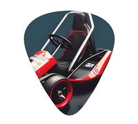 Lot de 12 médiators pour mini kart de tailles fines, moyennes et épaisses, adaptés pour guitare électrique et divers instruments