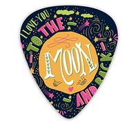 Lot de 12 médiators universels en ABS, formes romantiques mignonnes, nuages d'amour chauds, inspiration enfantine, créative, Saint-Valentin, pour guitare acoustique et électrique