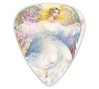 Lot de 12 médiators universels en ABS, Renaissance, femme angélique, beauté, baroque, rococo, motif antique pour guitare acoustique et électrique