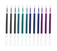 Lot de 12 mines de rechange 0,5mm，Cartouches pour stylos Legami effaçables, remplissage pour stylo Legami effaçable, facilement effaçables.