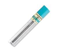 Lot de 12 mines Pentel Hi-Polymer 0,7 mm noires dures (50-F)