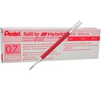 Lot De 12 Mines Recharges Pour Stylo À Bille À Encre Gel Kfr7 Rot