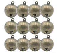 Lot de 12 mini clochettes en métal, idéales pour les loisirs créatifs, les décorations de mariage, etc