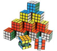 Lot de 12 Mini Cubes Magiques 3 x 3 x 3 cm - Petit Cadeau d'Anniversaire d'Enfant - Puzzle pour Noël, Jeux de Voyage