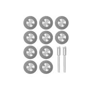 Lot de 12 mini-lames de scie circulaire diamantées 20/30/40/50 mm for accessoires de coupe, outil rotatif(50mm)
