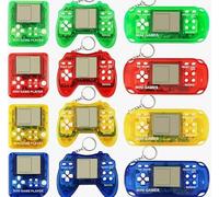 Lot de 12 mini porte-clés Tetris pour petits cadeaux, cadeaux de fête, pour enfants, occupation en voiture, petits cadeaux