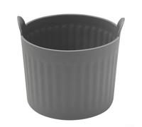 Lot de 12 moules de cuisson en silicone pour friteuse à air, ramequins antiadhésifs avec résistance aux hautes températures jusqu'à 200 °C, moules flexibles pour four et micro-ondes, pour un nettoyage