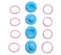 Lot de 12 moules de découpe en forme d'éventail | Outils de boucles d'oreilles en argile à nettoyage rapide pour adultes