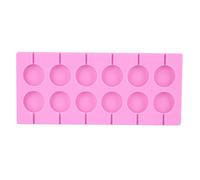 Lot de 12 moules ronds en silicone pour chocolats et chocolats