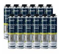 Lot de 12 Mousses expansives PU pistolable P305 Foam'n'Fill Pro B3 750ml BOSTIK