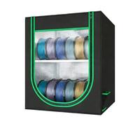 Lot de 12 organiseurs de filaments pour impression 3D - Double couvercle - Minimise l'abrasion - Boîte de protection pour filament