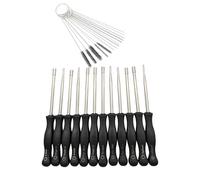 Lot de 12 outils de réglage de carburateur pour petits moteurs à 2 temps compatibles avec tronçonneuse Craftsman Walbro STHIL Poulan Weedeater Echo MTD